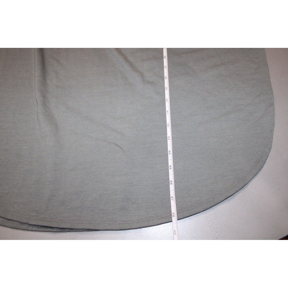 Three Bird Nest Meadow Maxi Dress XL Sage Green Long Sleeve Slouchy Boho USA - Picture 6 of 8